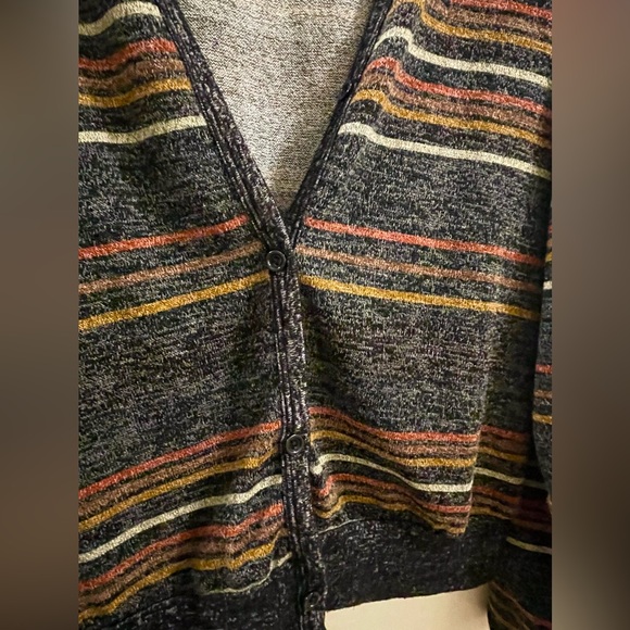 Humming Bird Striped Cardigan - Picture 5 of 7